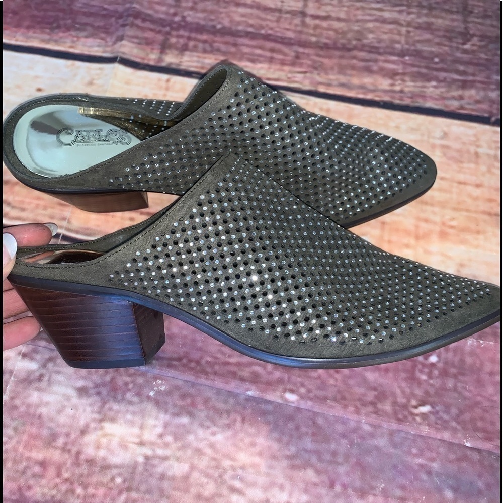 Carlos by carlos santana sparkling mule clogs 9